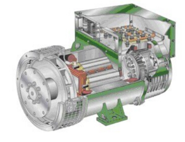 营山发电机内部结构图 营山发电机内部结构图
